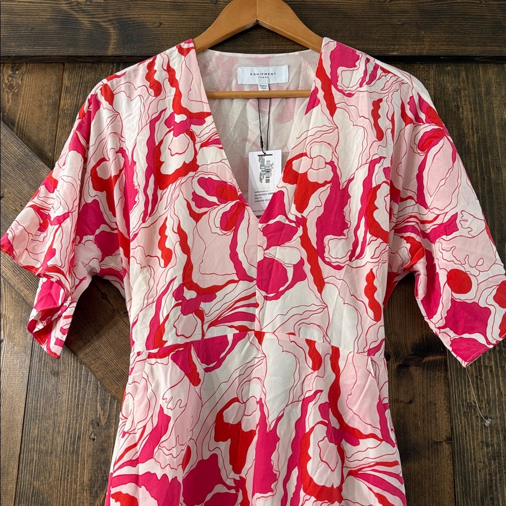 EQUIPMENT Rosita Silk Midi Dress - Picture 6 of 10